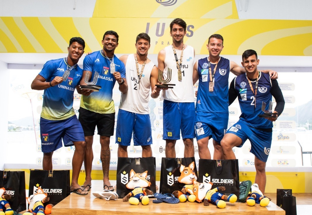 Escola Politécnica conquista medalha de ouro durante edição praia dos Jogos Universitários Brasileiros